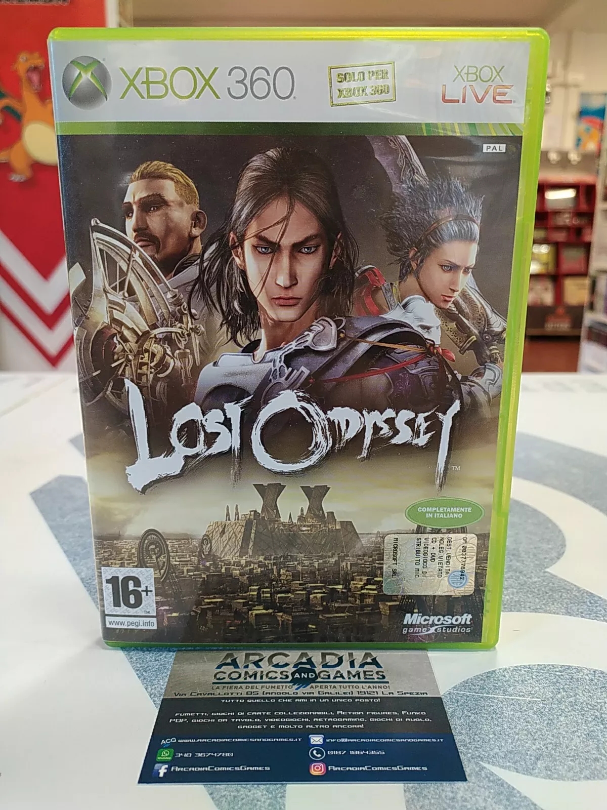 Lost Odyssey Xbox360 Completo Buone Condizioni